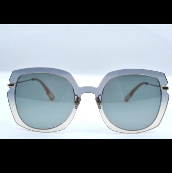 Christian Dior SoRealPop Square Shield Sunglasses Gray Mirror Lens + Case & Box main image 7